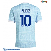 Fotballdrakt Herre Juventus Kenan Yildiz #10 Bortedrakt 2025-26 Kortermet